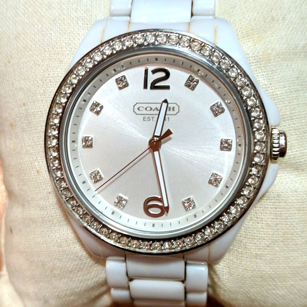 Coach Watch. Swavorski crystals. Gorgeous.